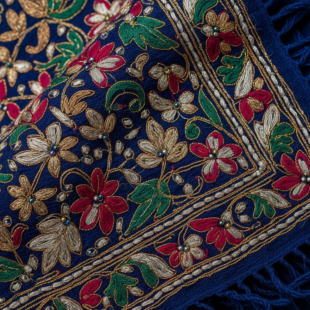 Embroidered Pashmina Shawl
